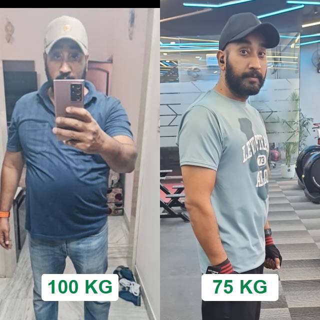 From 100 kg to 75 kg in 4 Months: Epic Body Recomp Journey!
