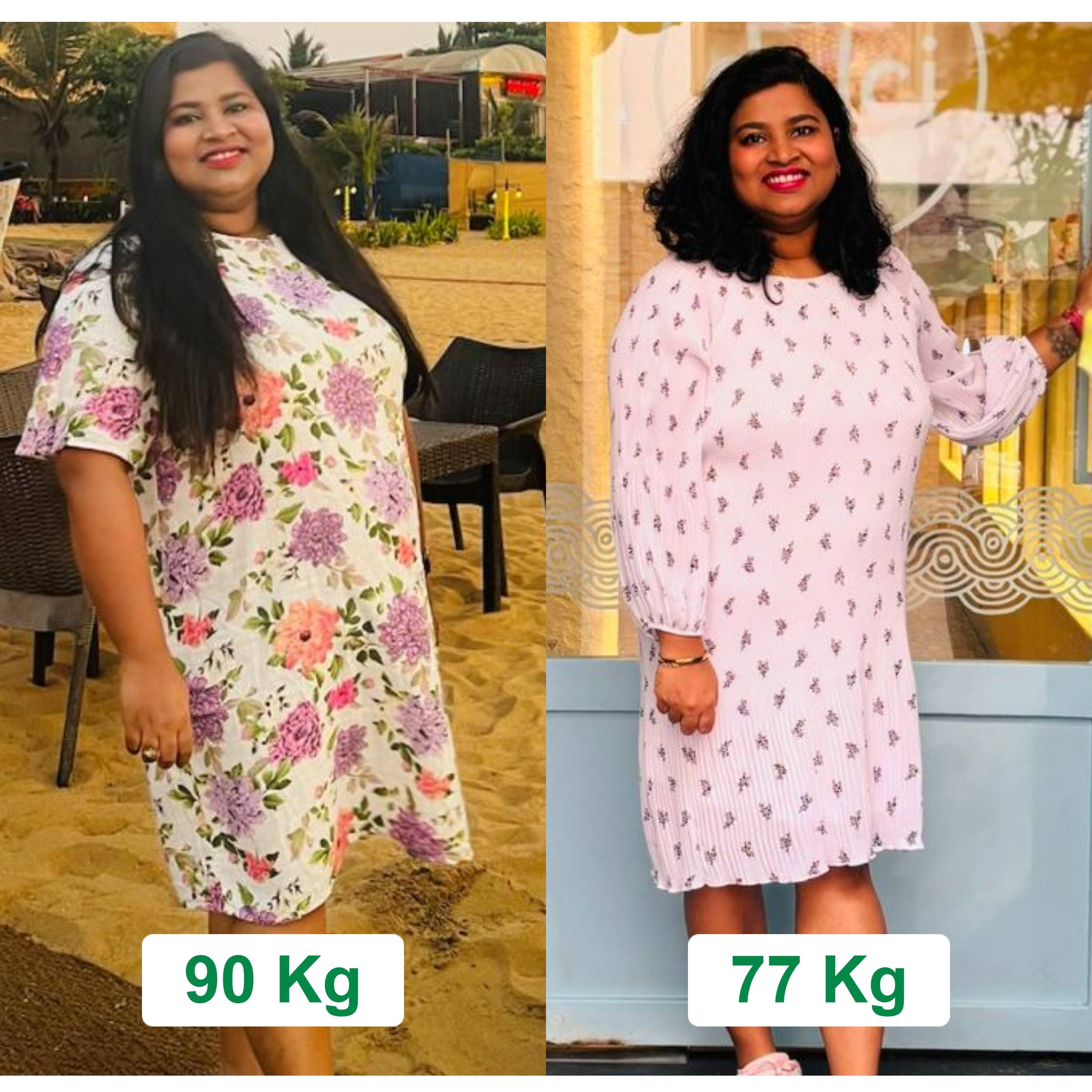 From 90kg to 77kg: A Journey of Strength & Health