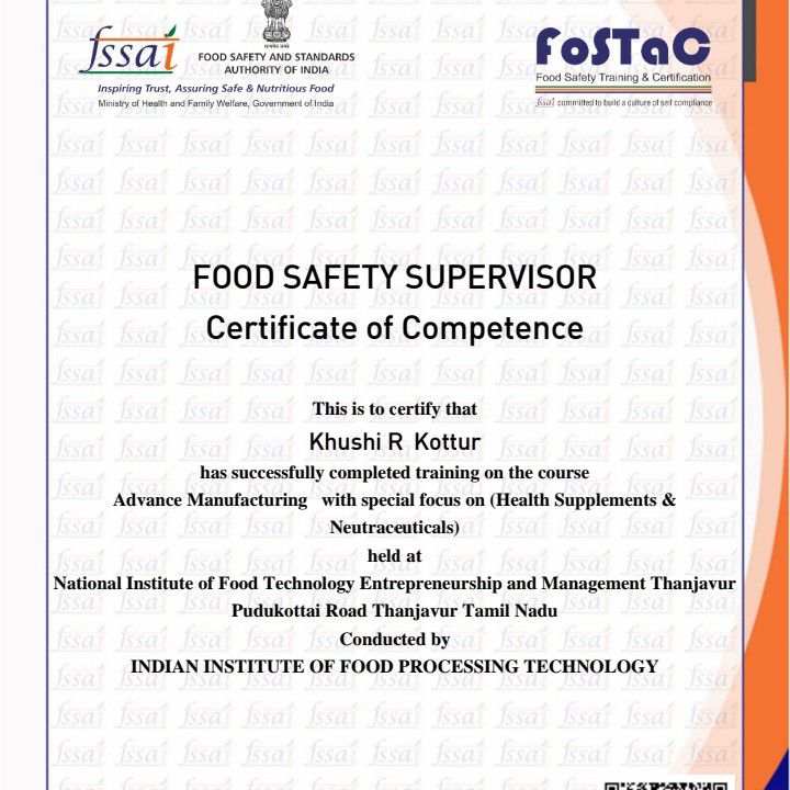 Expertise in Fitness Nutritionist