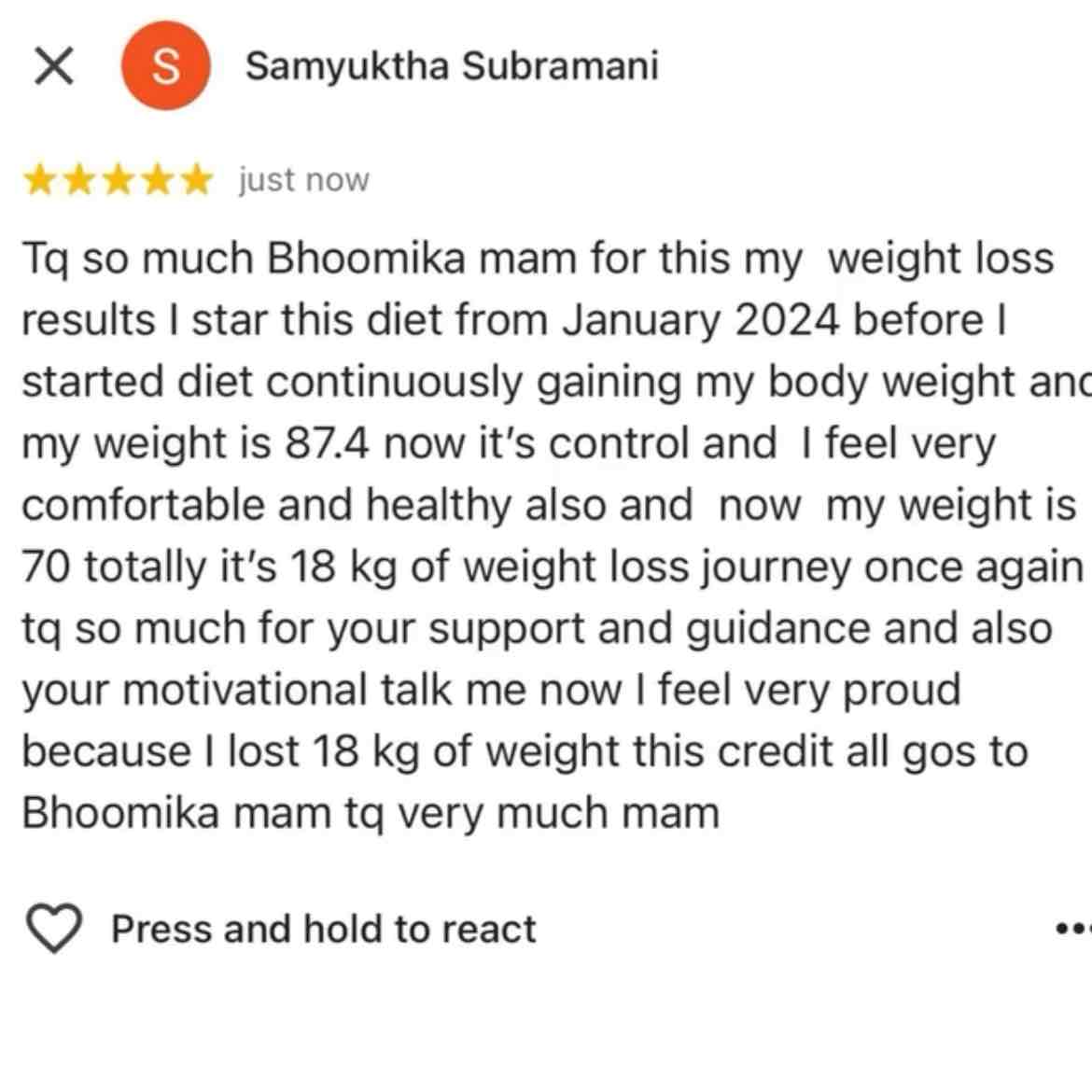 Expertise in Psychologist (Well-Being), Stress-Management Coach, Gut-Health Dietitian, Plant-Based Nutrition, Sports & Fitness Nutrition, Weight-Loss Coach, Menopause Wellness Coach, PCOS Support (nutrition), Postnatal Recovery, Prenatal Fitness