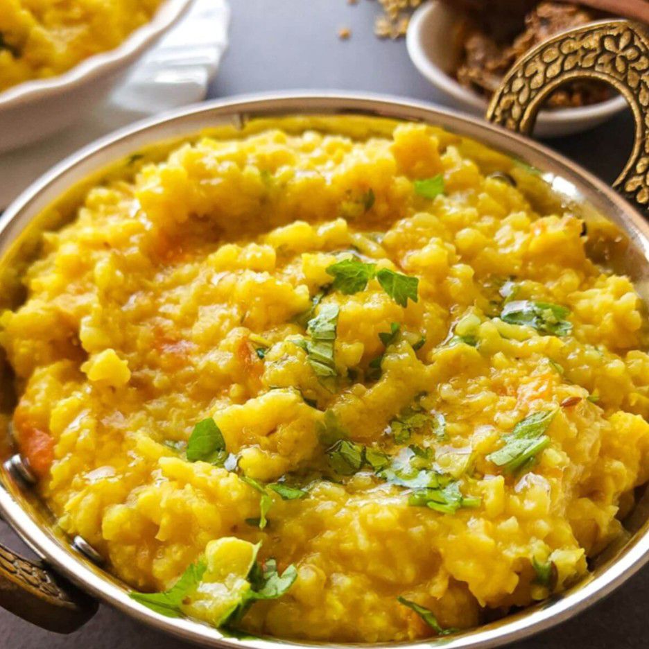 Moong dal Spinach Khichdi