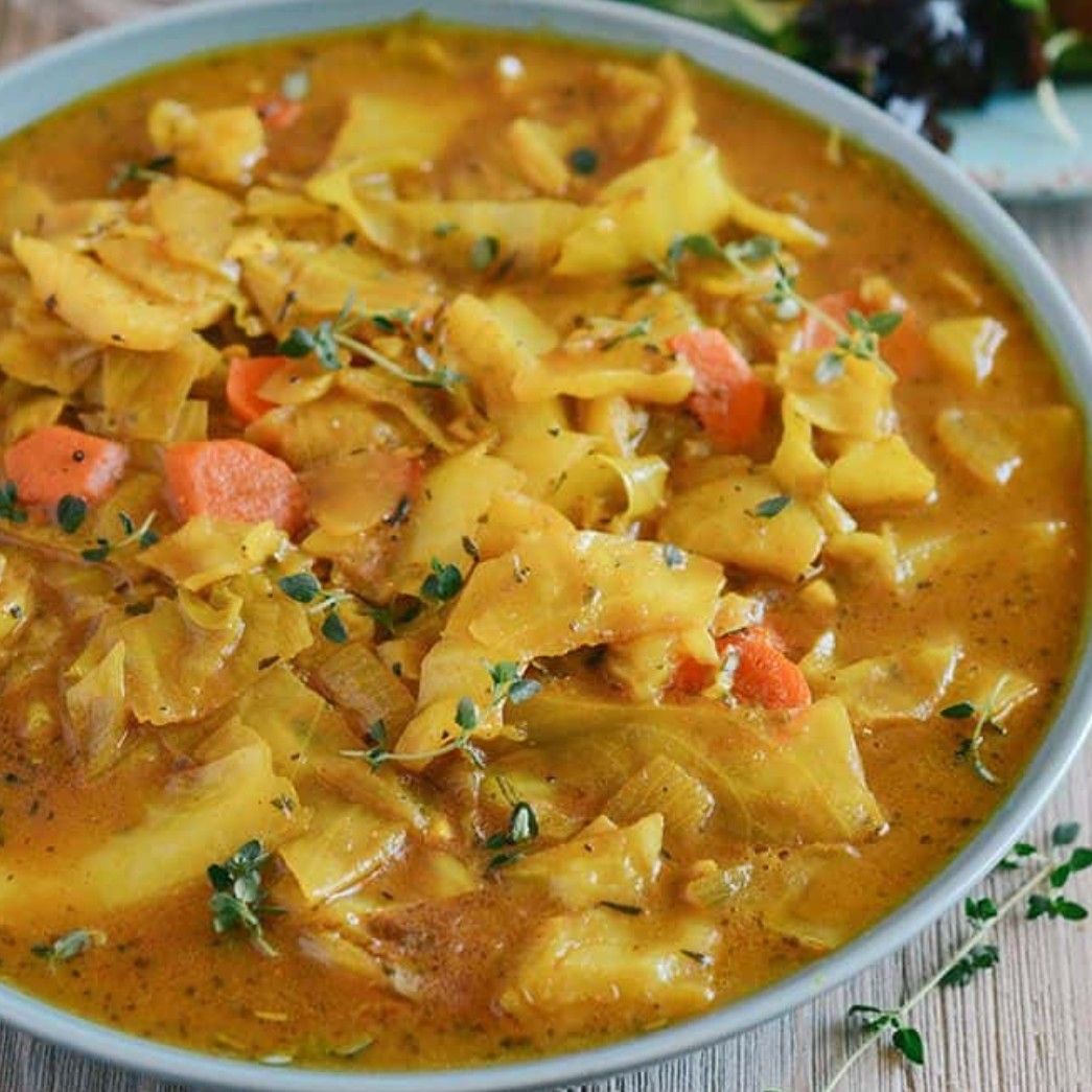Cabbage curry