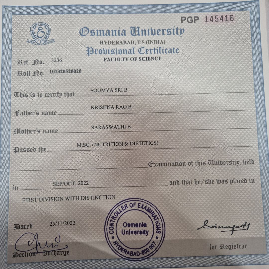 Expertise in Nutrition & Diet