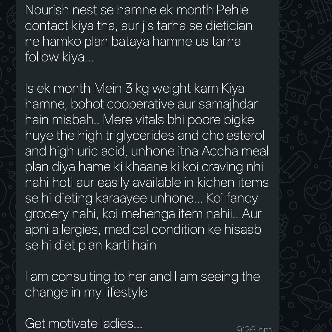 Expertise in Nutrition & Diet, Women’s Health