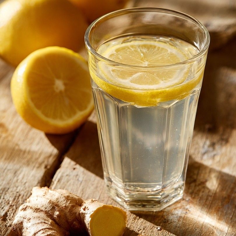 Ginger Lemon Water