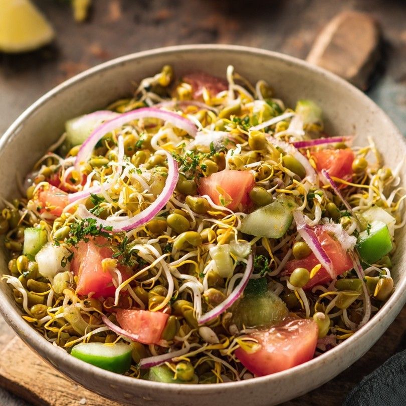 Moong Sprouts Salad