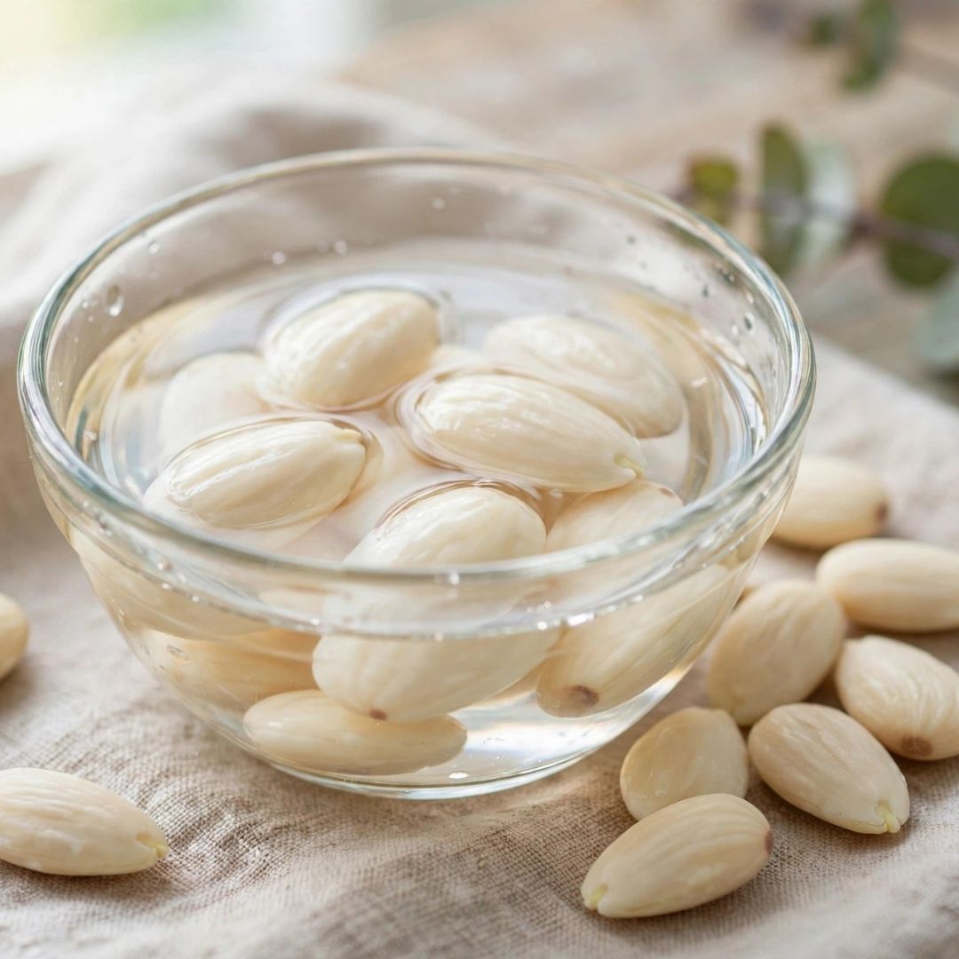 Soaked almonds