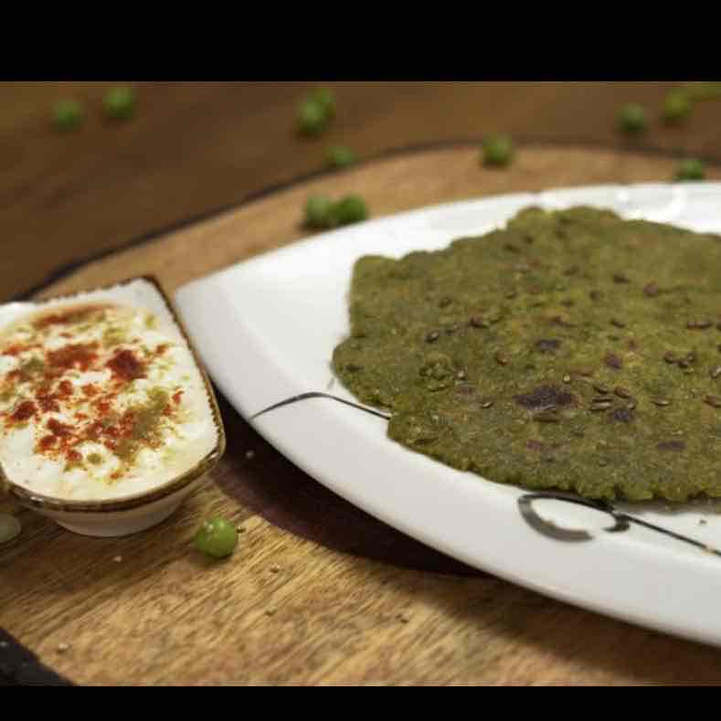 Bajra Pea Paratha