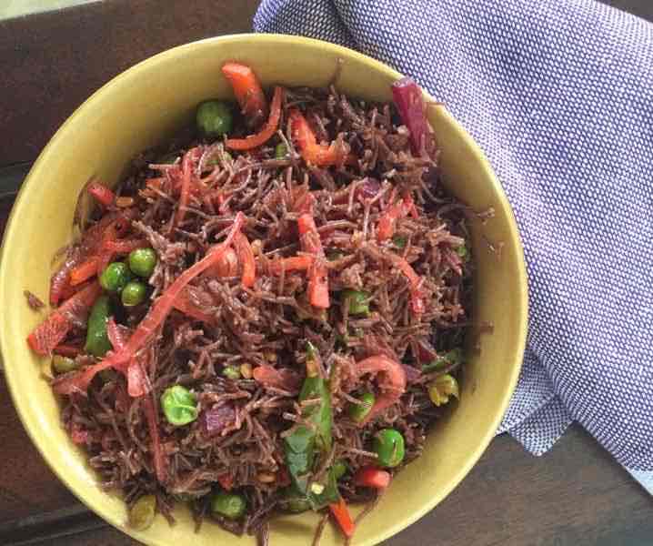 Ragi Semiya Upma Recipe - Ragi Millet Vermicelli Breakfast