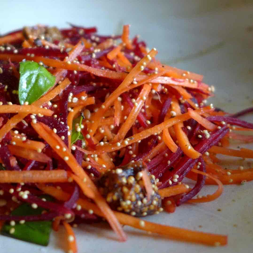 Carrot Beet Amaranth Super Salad Recipe
