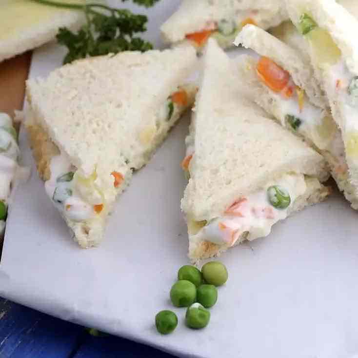 Russian Salad Sandwich Recipe