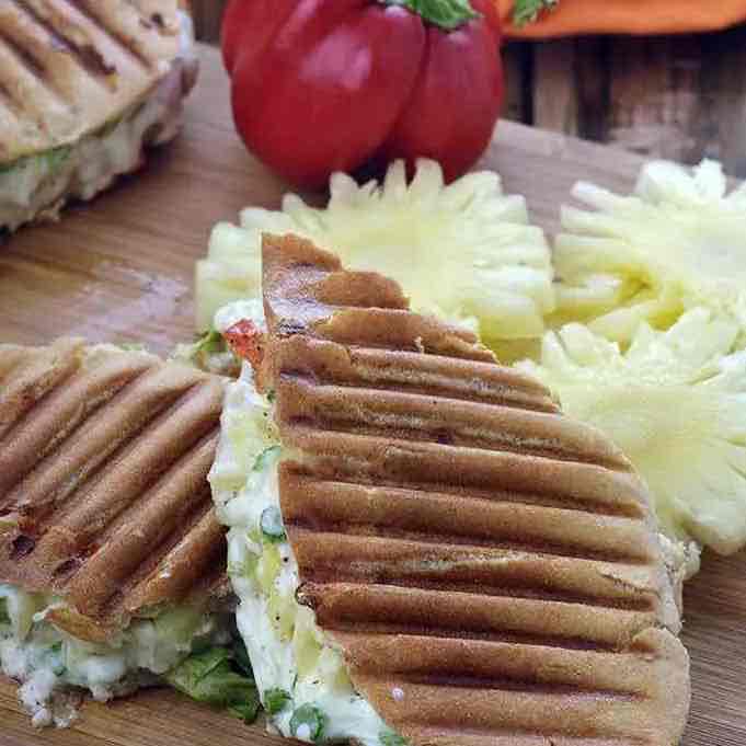 Feta And Pineapple Sandwich Recipe