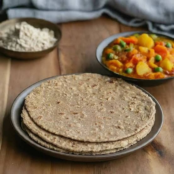 Oats Roti with Any Veg