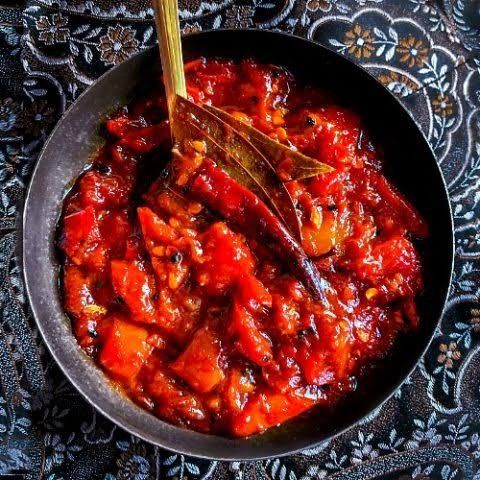 Sweet and Spicy Tomato Chutney