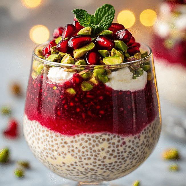 Chia seeds pudding