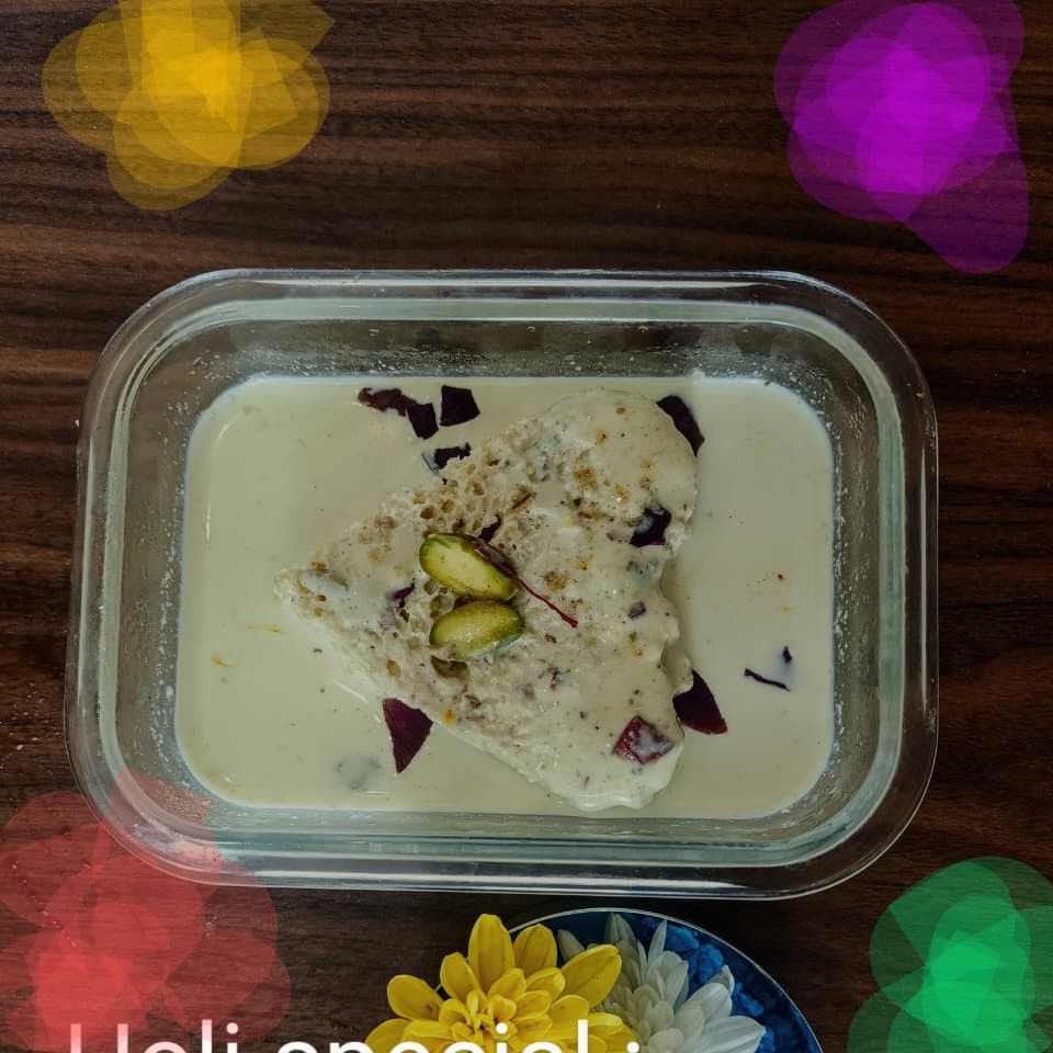 Bread rasmalai
