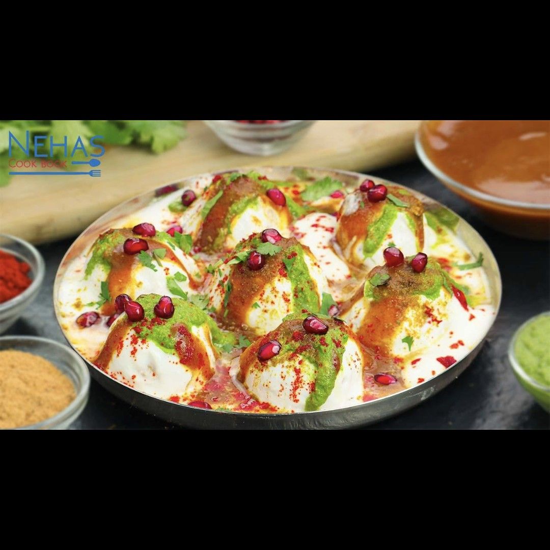 Moong dal dahi bhalla