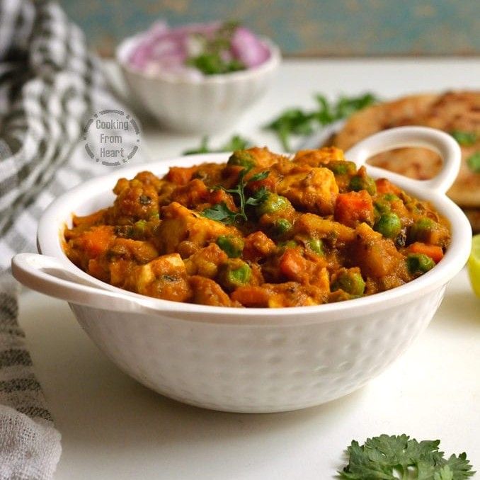 Any veg (without paneer and potatoes)