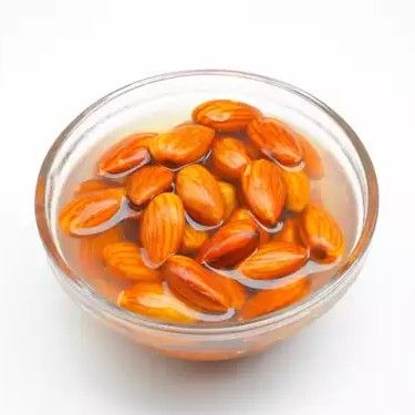 Overnight soaked almonds