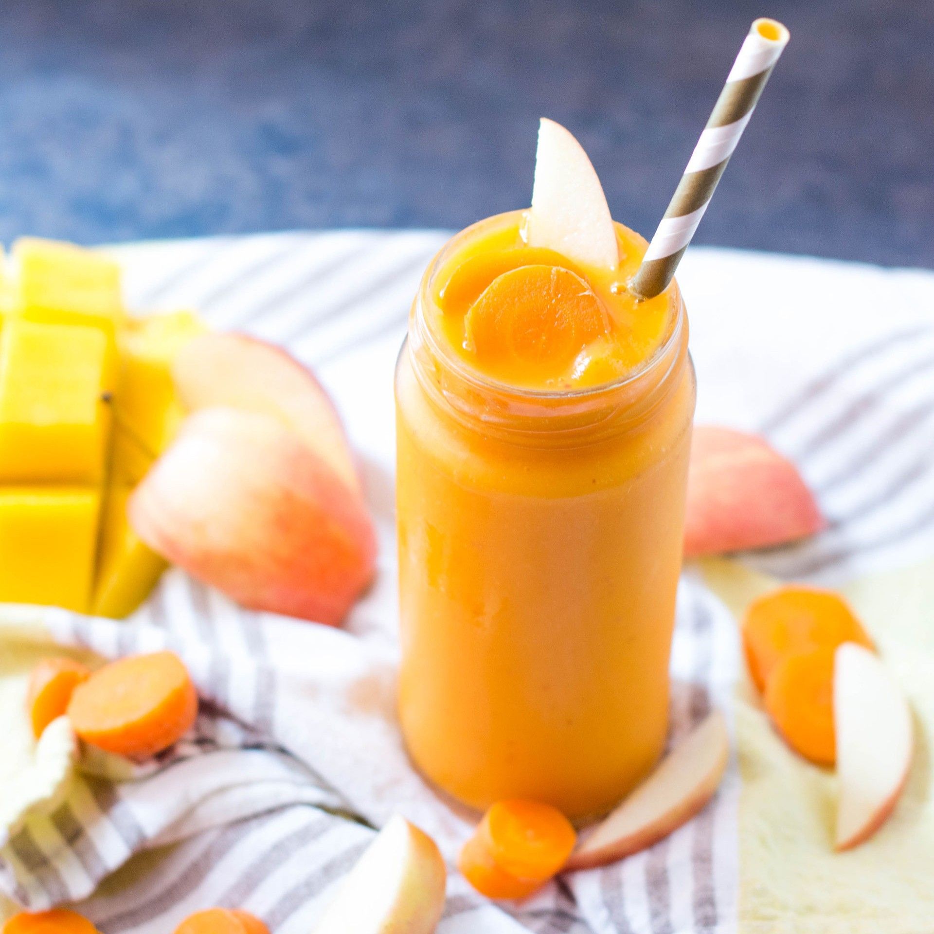 Mango ginger smoothie