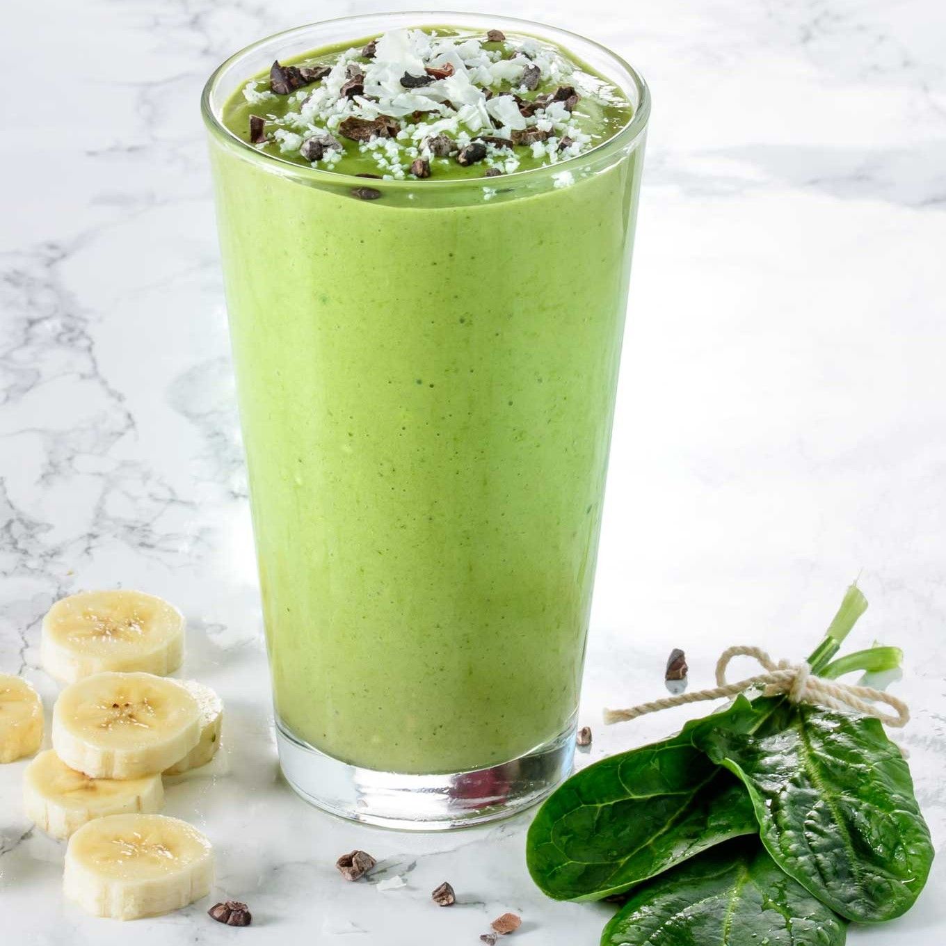 Green protein shake