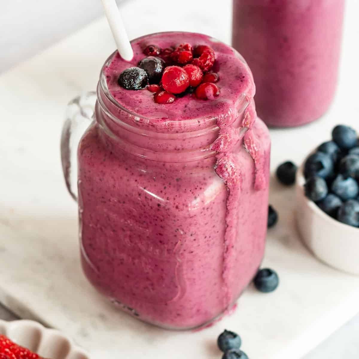 Berry antioxidant shake