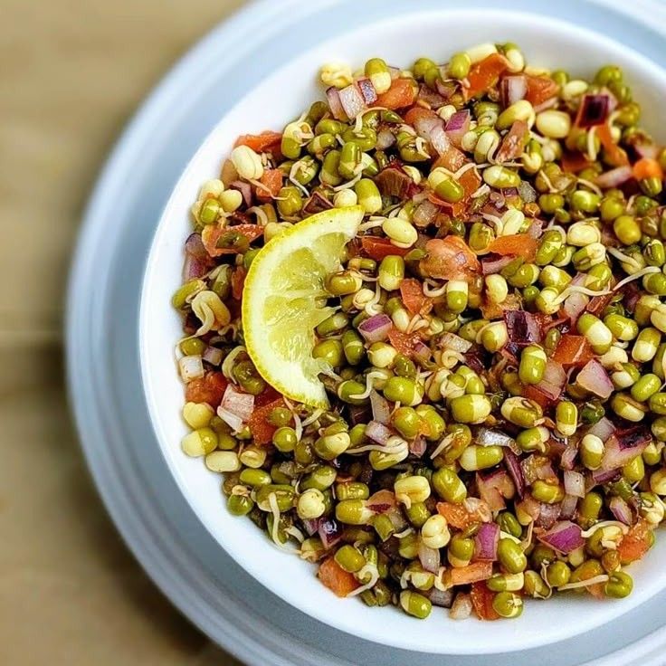 Moong dal salad