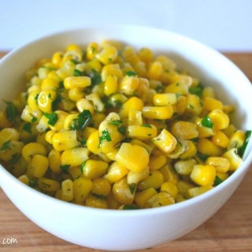 Butter garlic corn