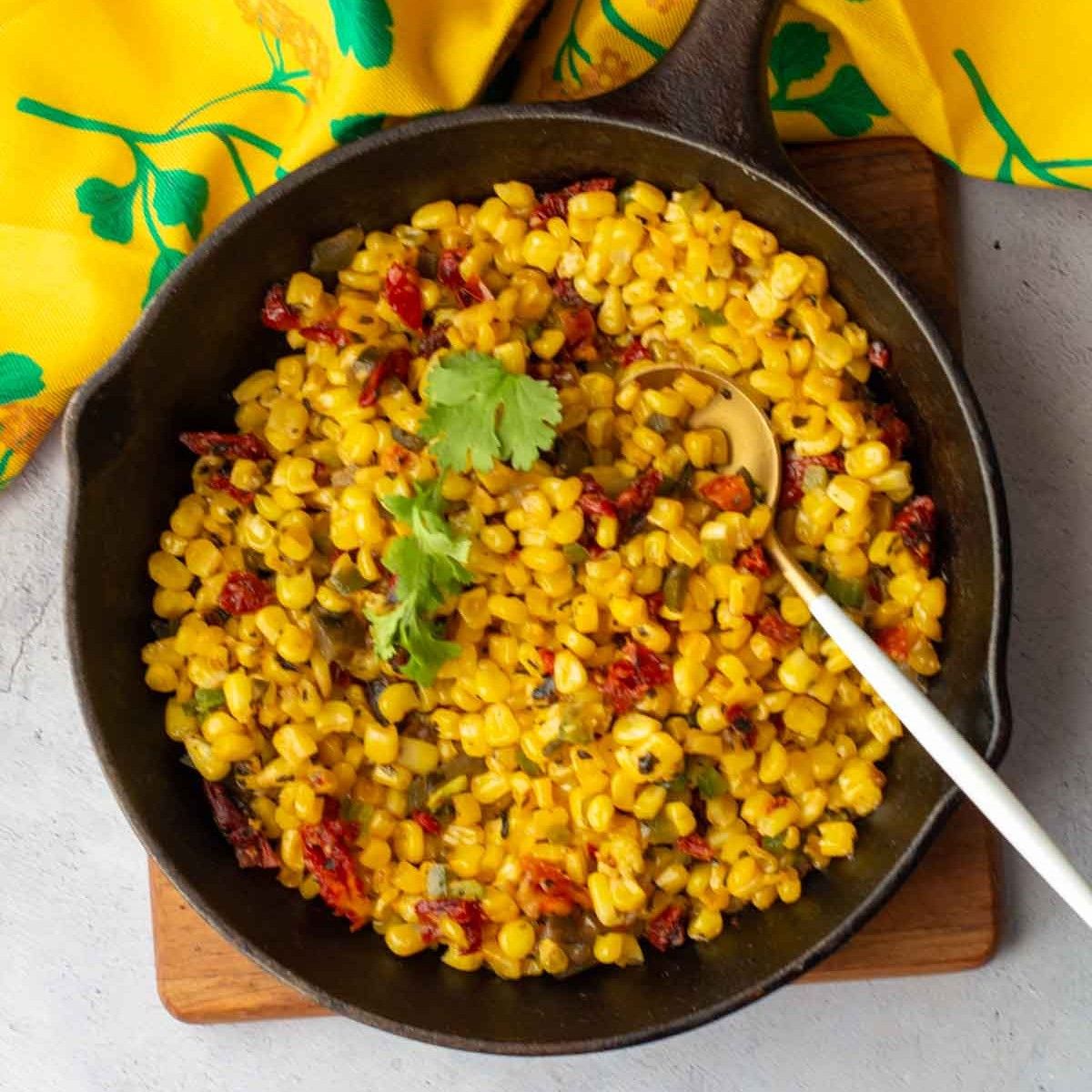 Spicy Sautéed Corn
