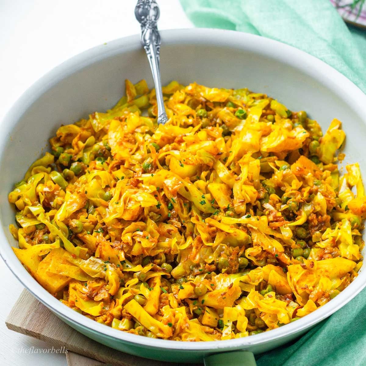 Cabbage sabzi