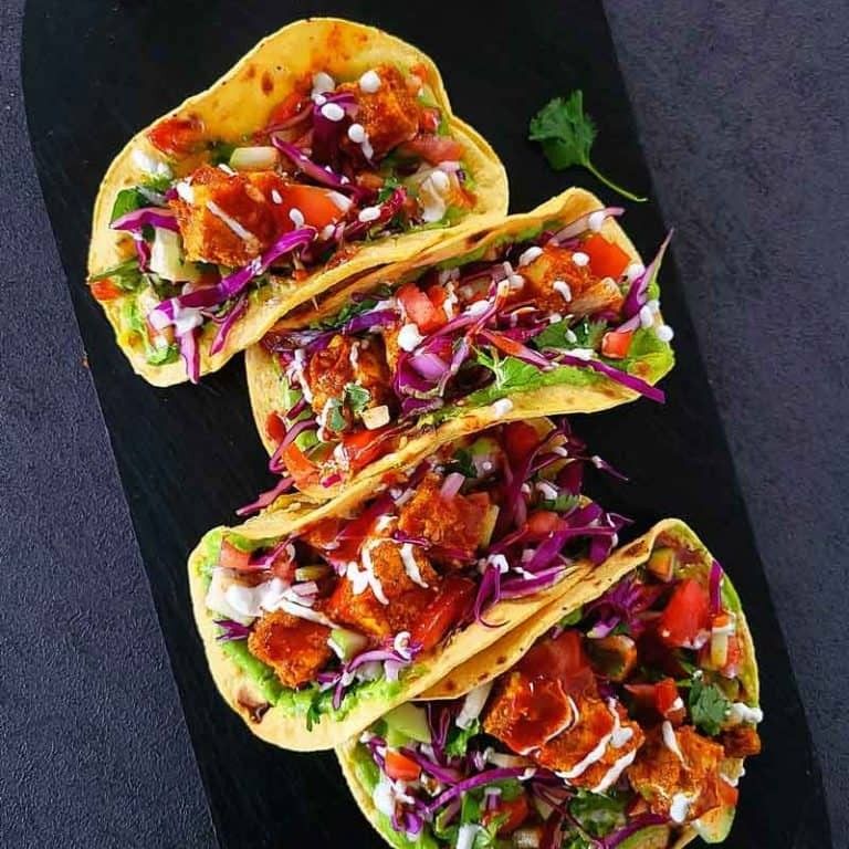Smash paneer tacco