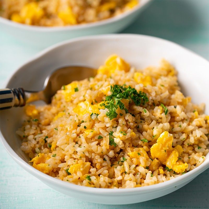 Garlic egg fried rice