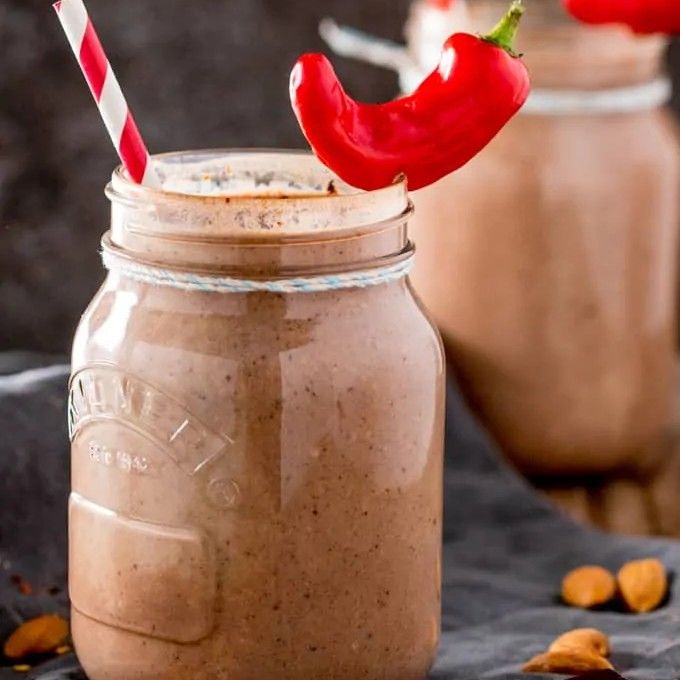 Chili chocolate shake