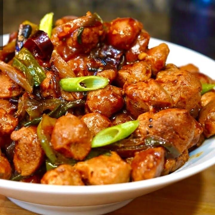 Soya fry with veg