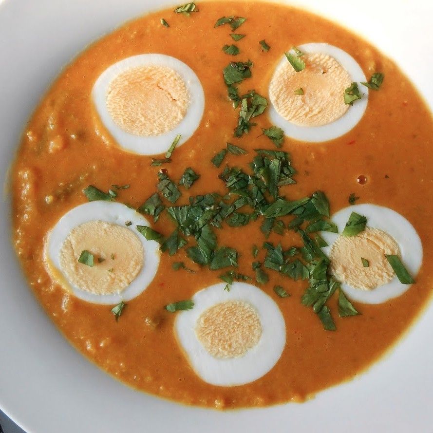 Boiled Egg shorba