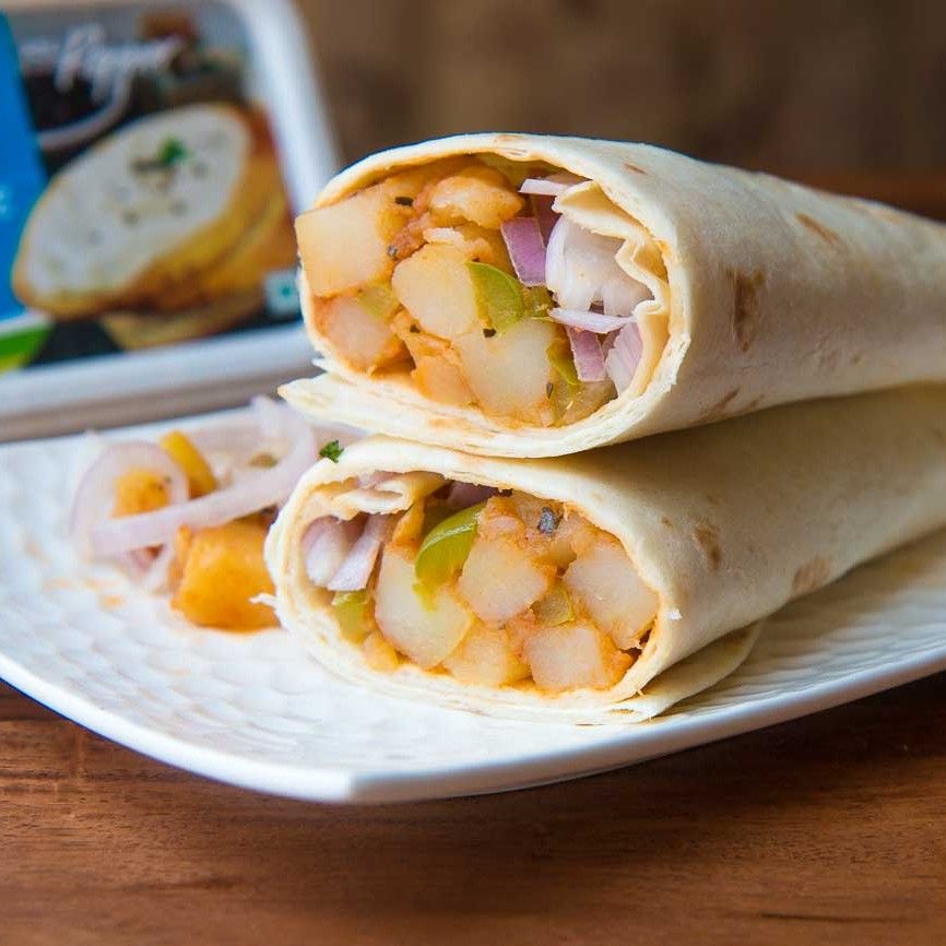 Spicy Potato wraps