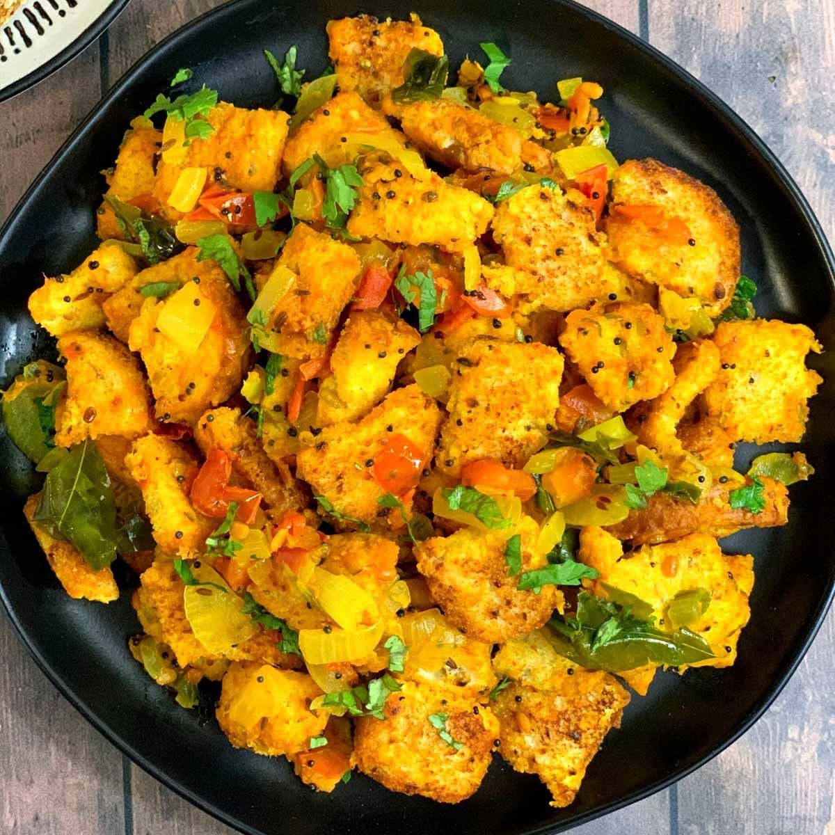 Masala Bread upma