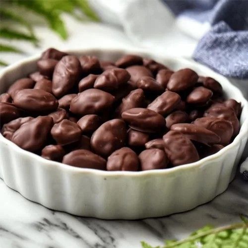 Chocolate coated almond