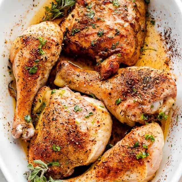 Roasted chicken