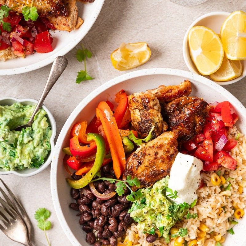 Chicken Fajita Bowl