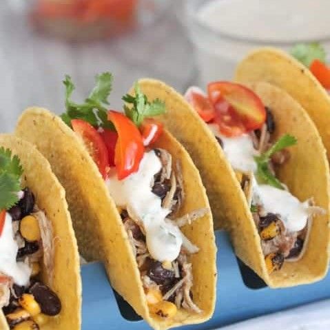 Chicken & Bean Tacos