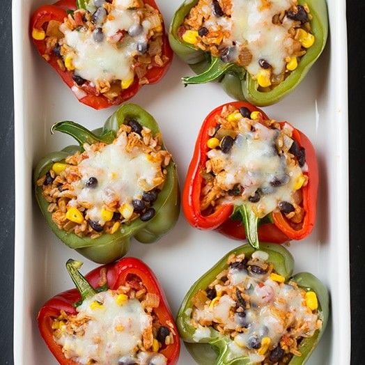 Chicken Stuffed Peppers