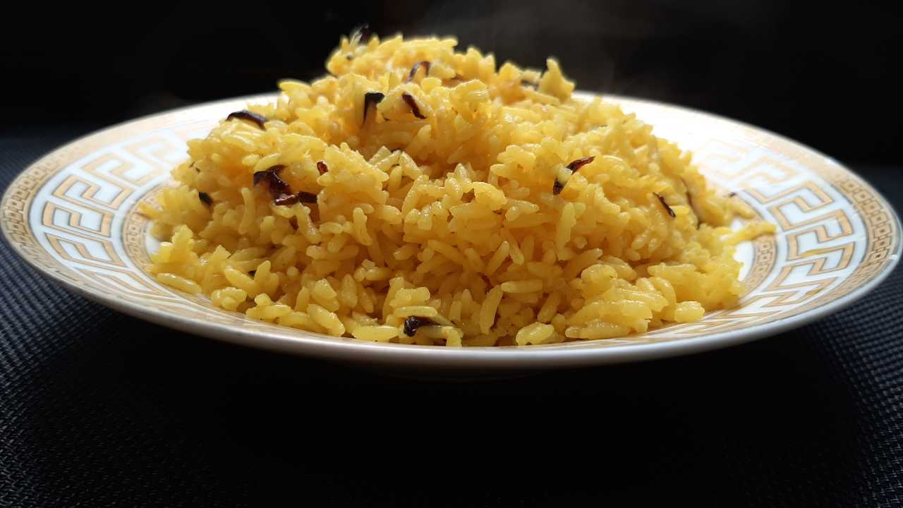 Kashmiri 'tahar' rice