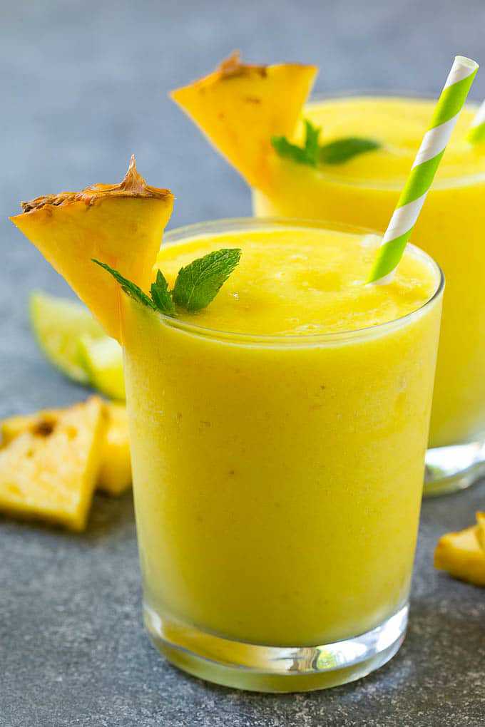 Pineapple citrus smoothie