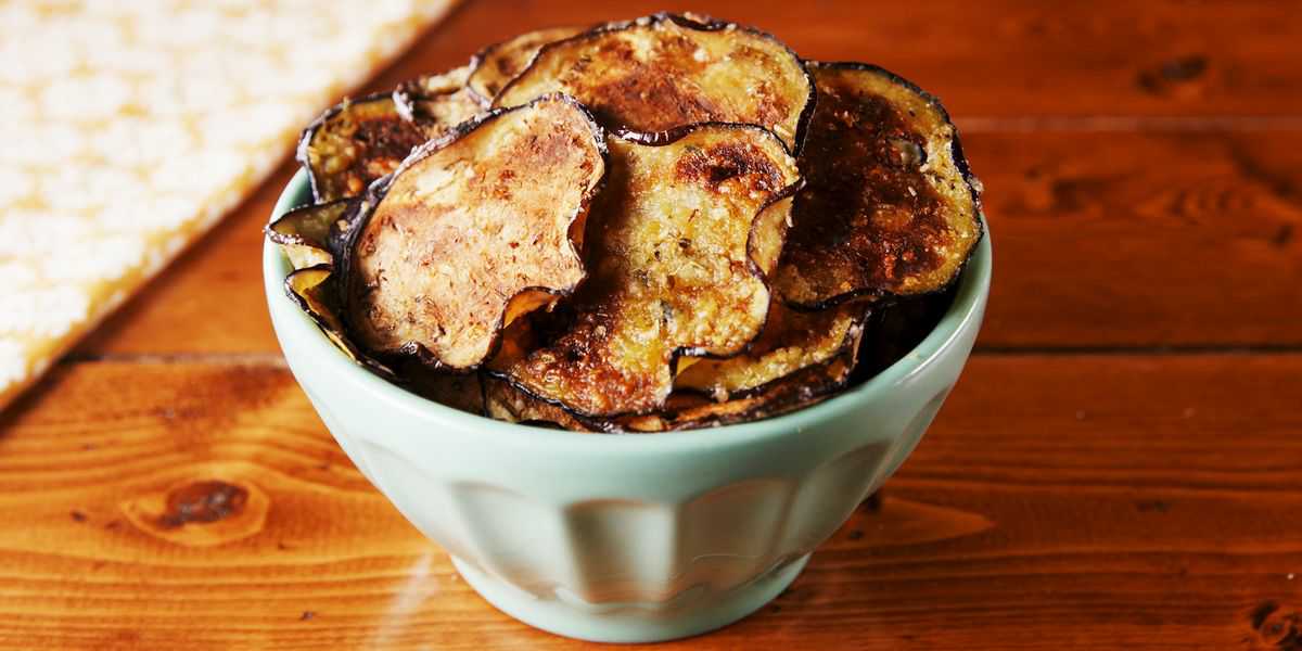 Eggplant crisps