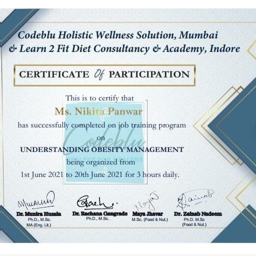 Expertise in Weight Management Professional