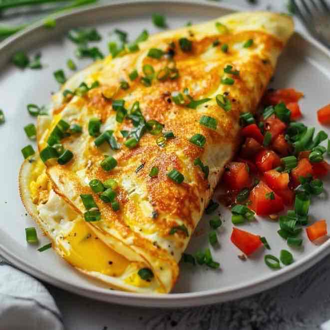Egg omelet