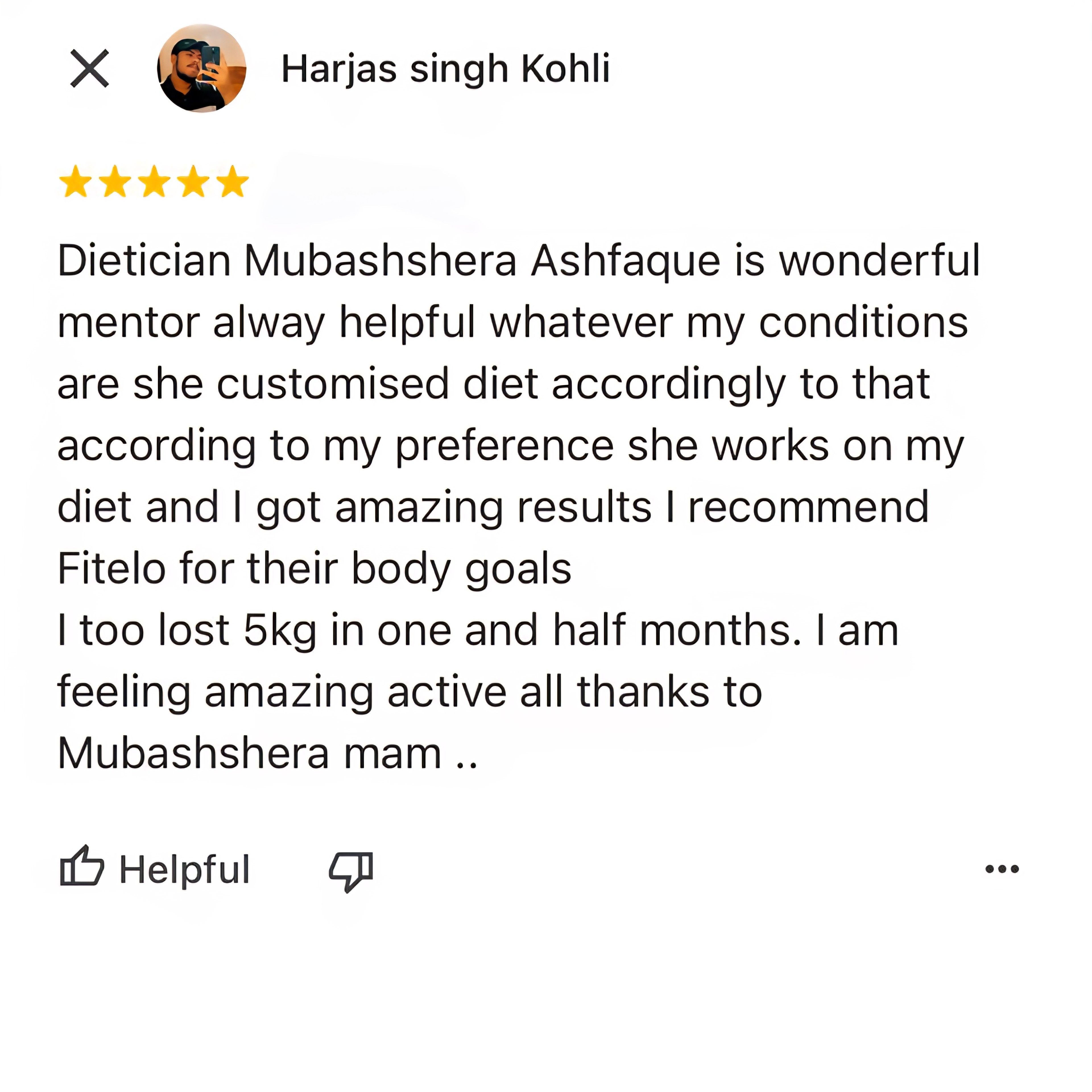 Expertise in Weight Management Professional, Fitness Nutritionist