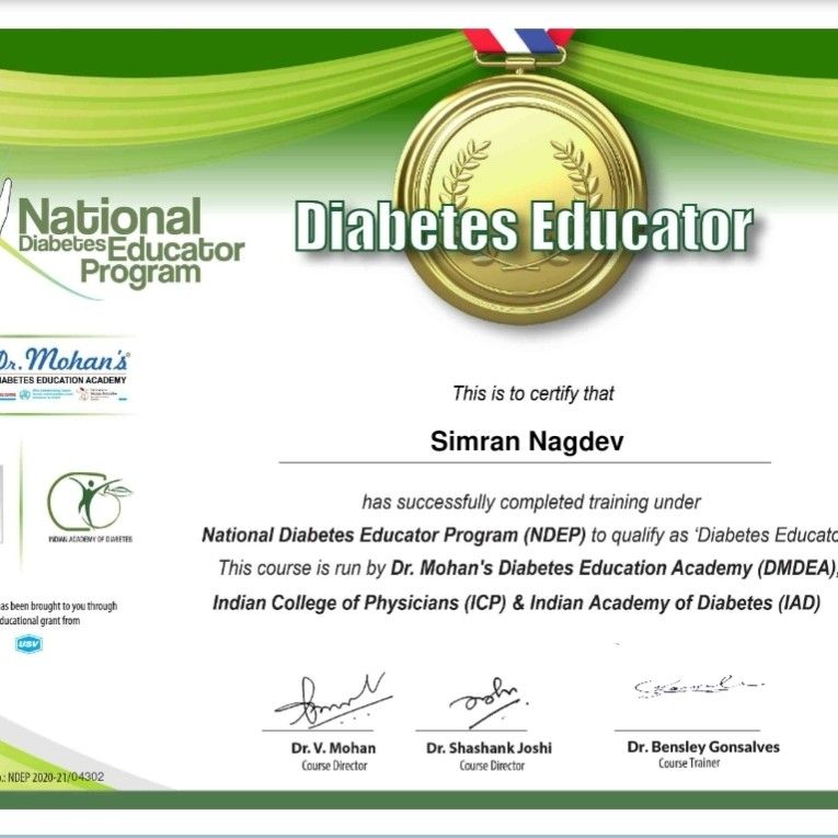 Expertise in Nutrition & Diet, Women’s Health