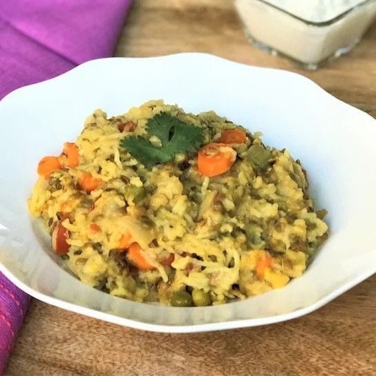 Vegetable khichdi